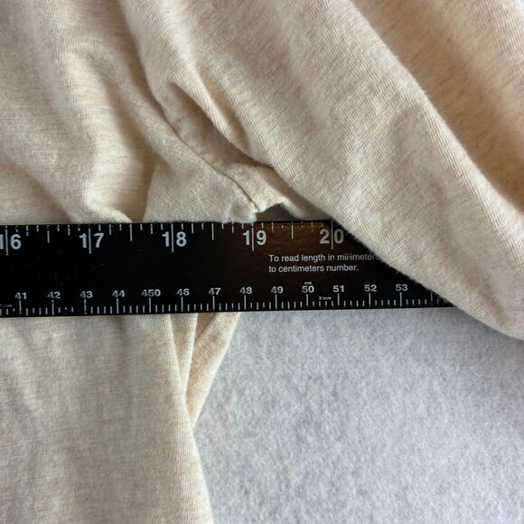 Style &Co Blouse 3/4 Bell Sleeve Peasant Boho Cottage Neutral Staple Feminine XL - Picture 10 of 11